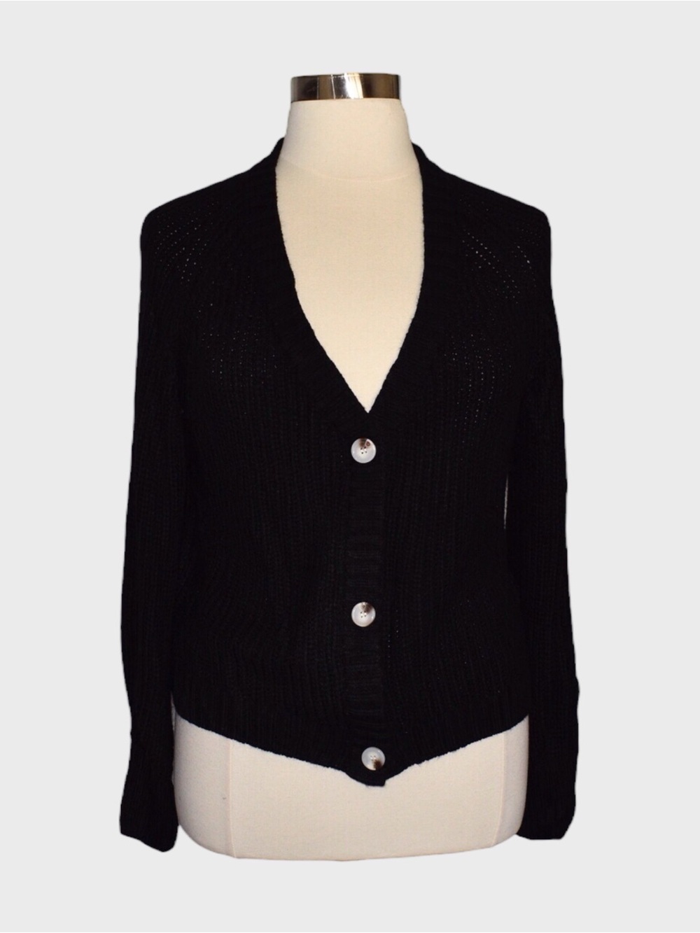 PrettyGarden V-Neck Button Front Cardigan